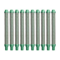 Set of 10 304 Stainless Steel Filter Inserts for Airless Spray Tools 30Mesh