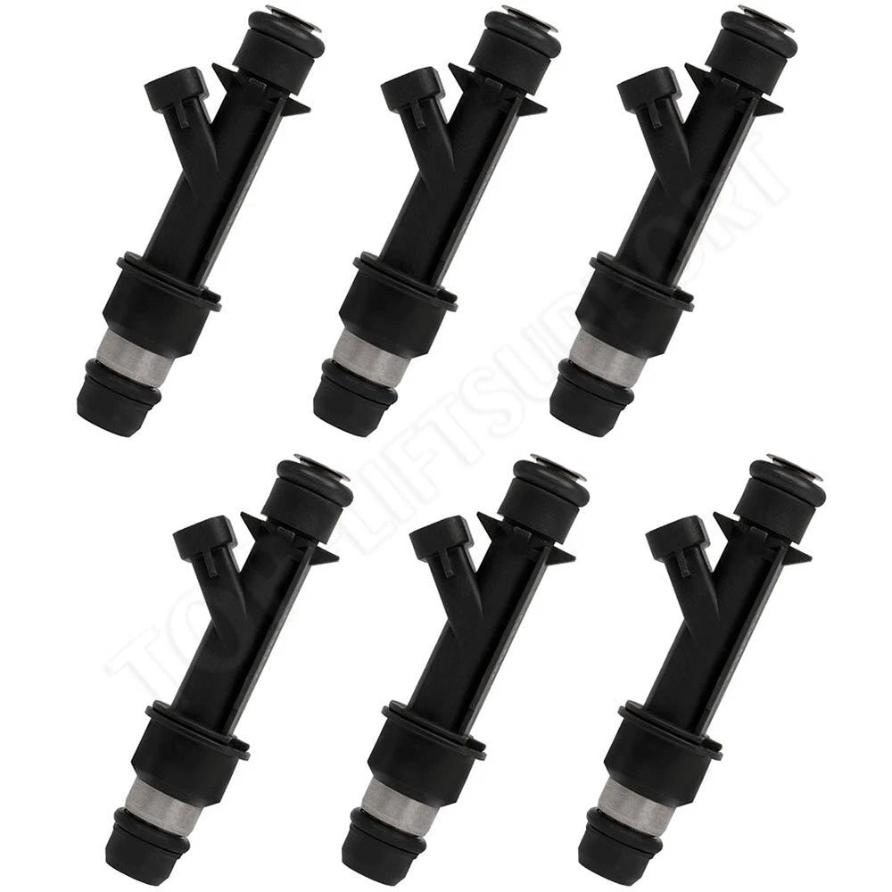 Set of 6 Fuel Injectors for Chevrolet Trailblazer GMC Envoy Isuzu Ascender