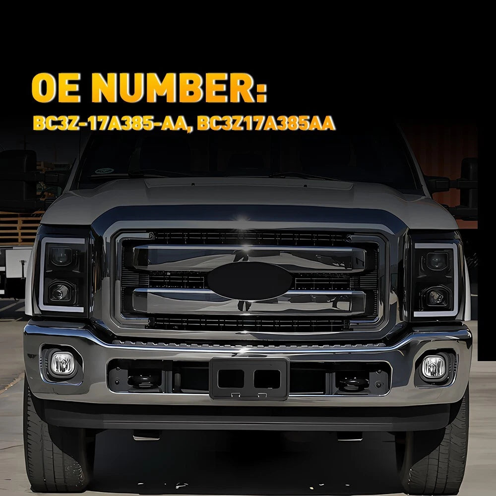 License Plate Bracket for Ford F-250/350/450/550 Super Duty (2011–2016)