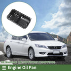 1 Pc Engine Oil Pan No.11200PT0010 for Honda Accord (1990–1997) Iron Black
