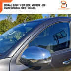 Right Mirror Indicator Light RH for Mitsubishi Triton, Pajero Sport (2015-2023)