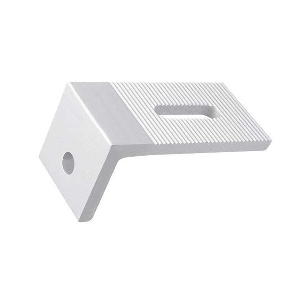 Set of 2 Solar Panel Mounting L Brackets for RV Boat Off Grid Roof