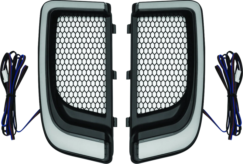 Lower Fairing Grill for Harley Davidson (2014–2016) - Black