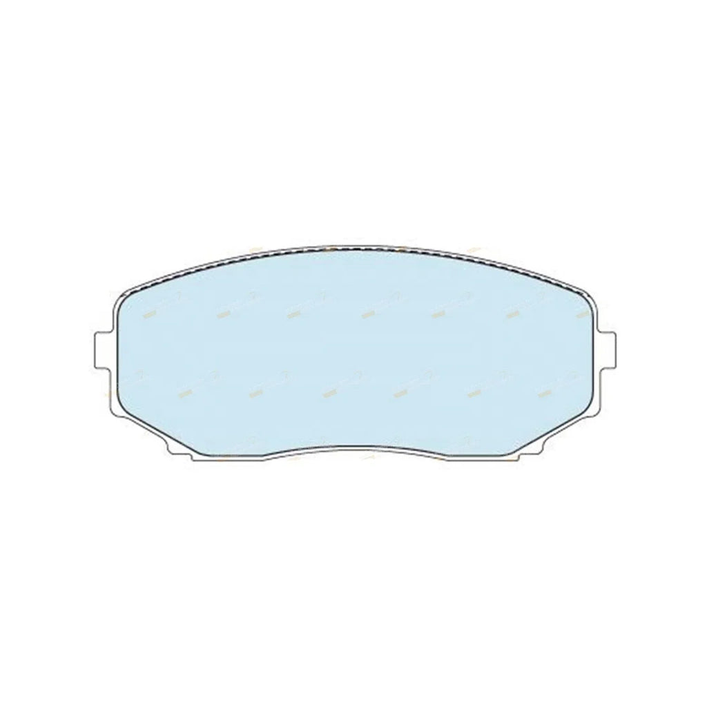Brake Pads Set for Mitsubishi Pajero Sport (2015 - 2017)