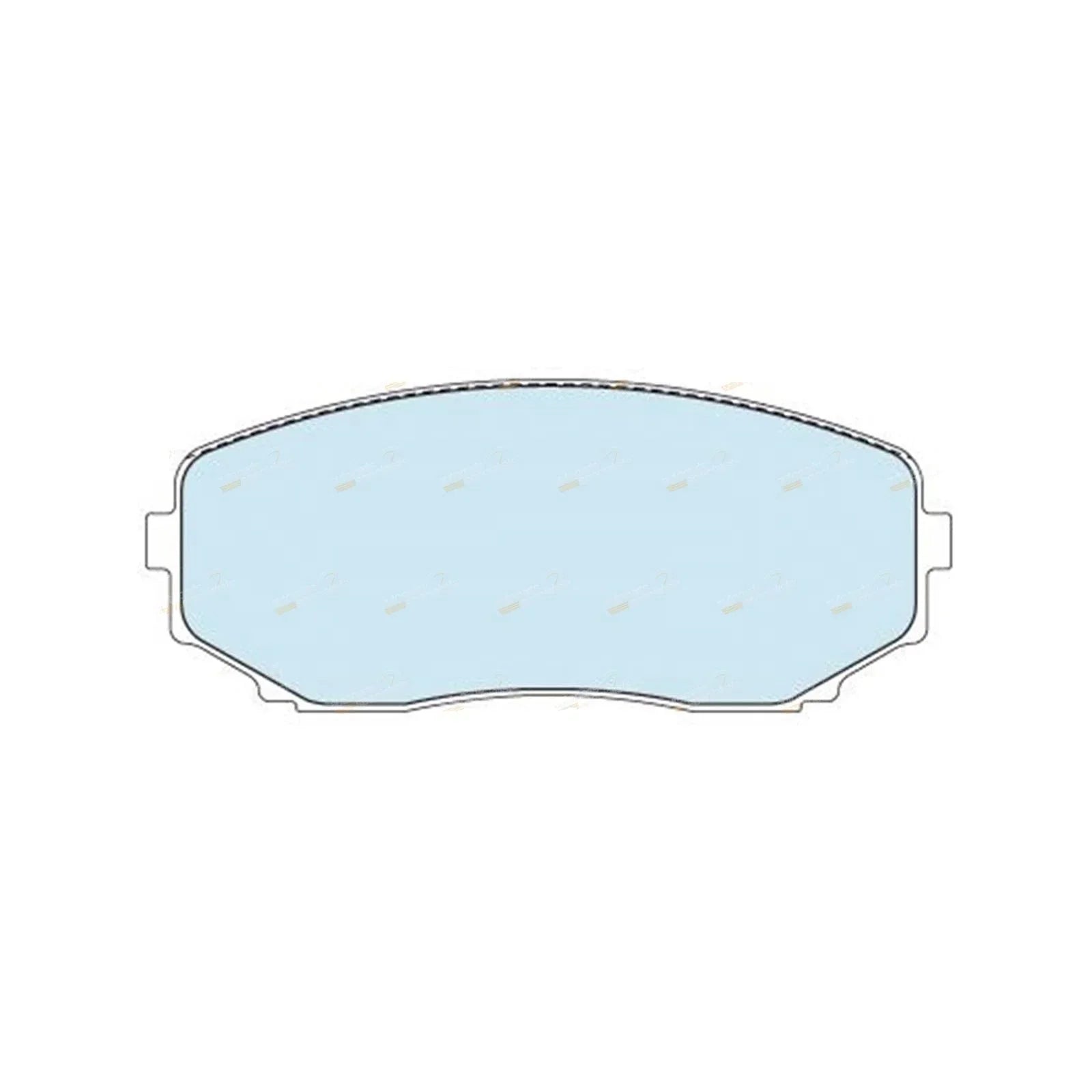 Brake Pads Set for Mitsubishi Pajero Sport (2015 - 2017)