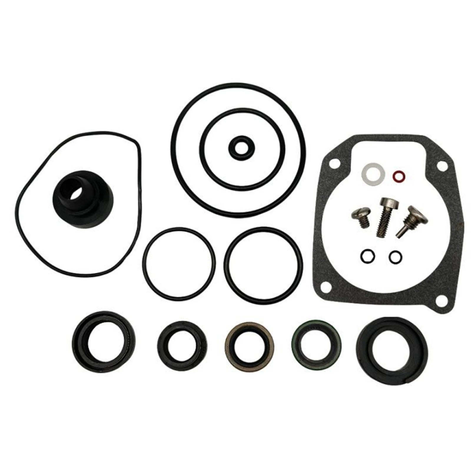 Lower Unit Gearcase Seal Kit for Johnson Evinrude 25-50 Hp (433550, 18-2694)