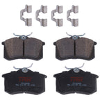 Set of 2 Brake Disc and Pad Kits for VW Passat Audi