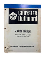Chrysler Outboards Service Manual OB3642 for 9.9/15 HP (250 Sailor)
