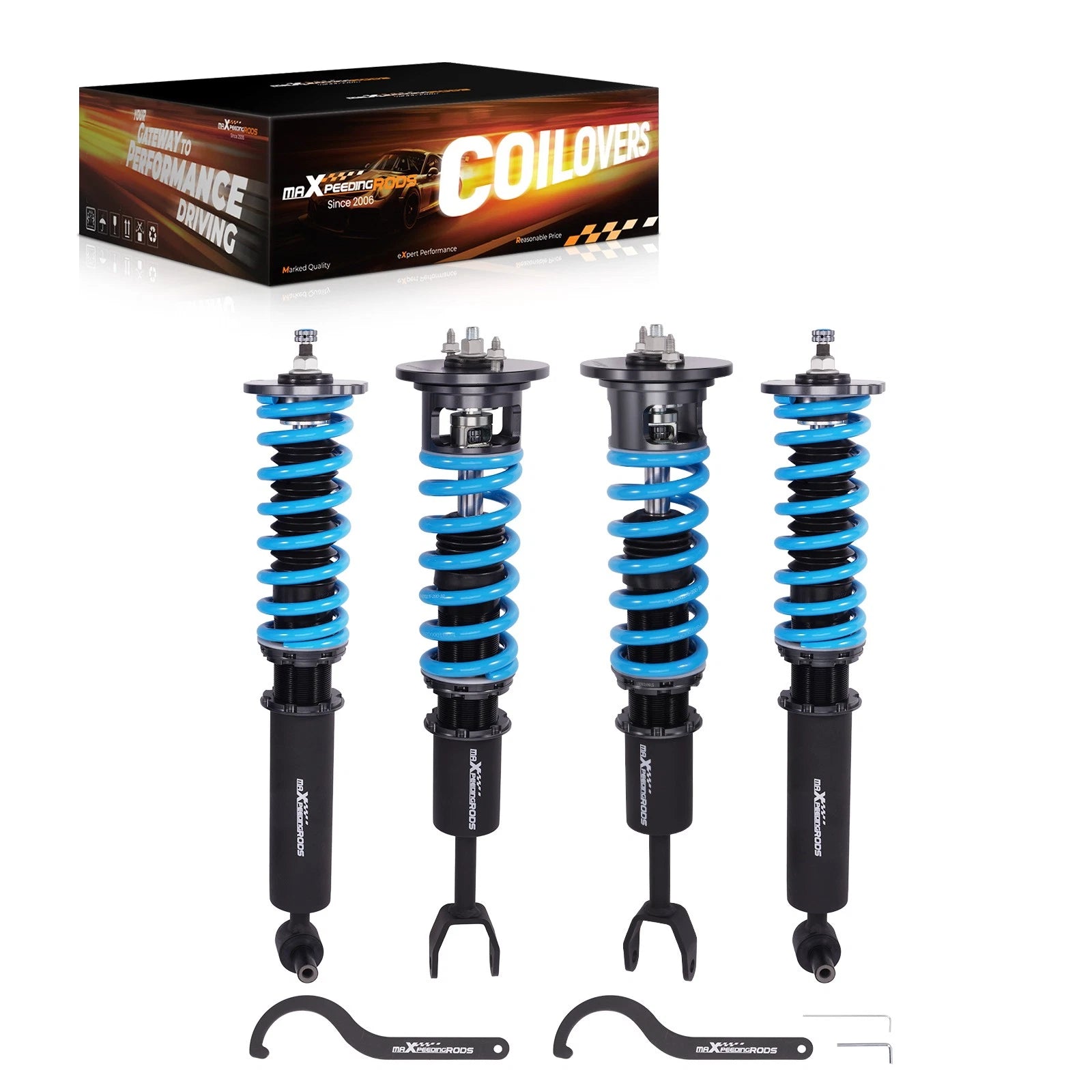 Adjustable Coilovers Lowering Kit for Audi A4 B5 FWD (1996–2001)