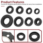 Complete Gasket and Oil Seals Kit for Honda CR80R (1986–1991)