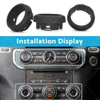 3X AC Switch Knob Trim for Land Rover Discovery 4, Range Rover Sport