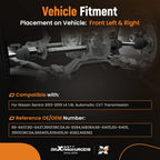 2X CV Axles for Nissan Sentra 1.8L (2013–2019)