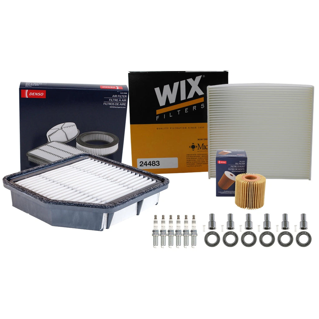 Tune Up Kit with 6 NGK Spark Plugs & Boots for Lexus IS250 (2006–2015)