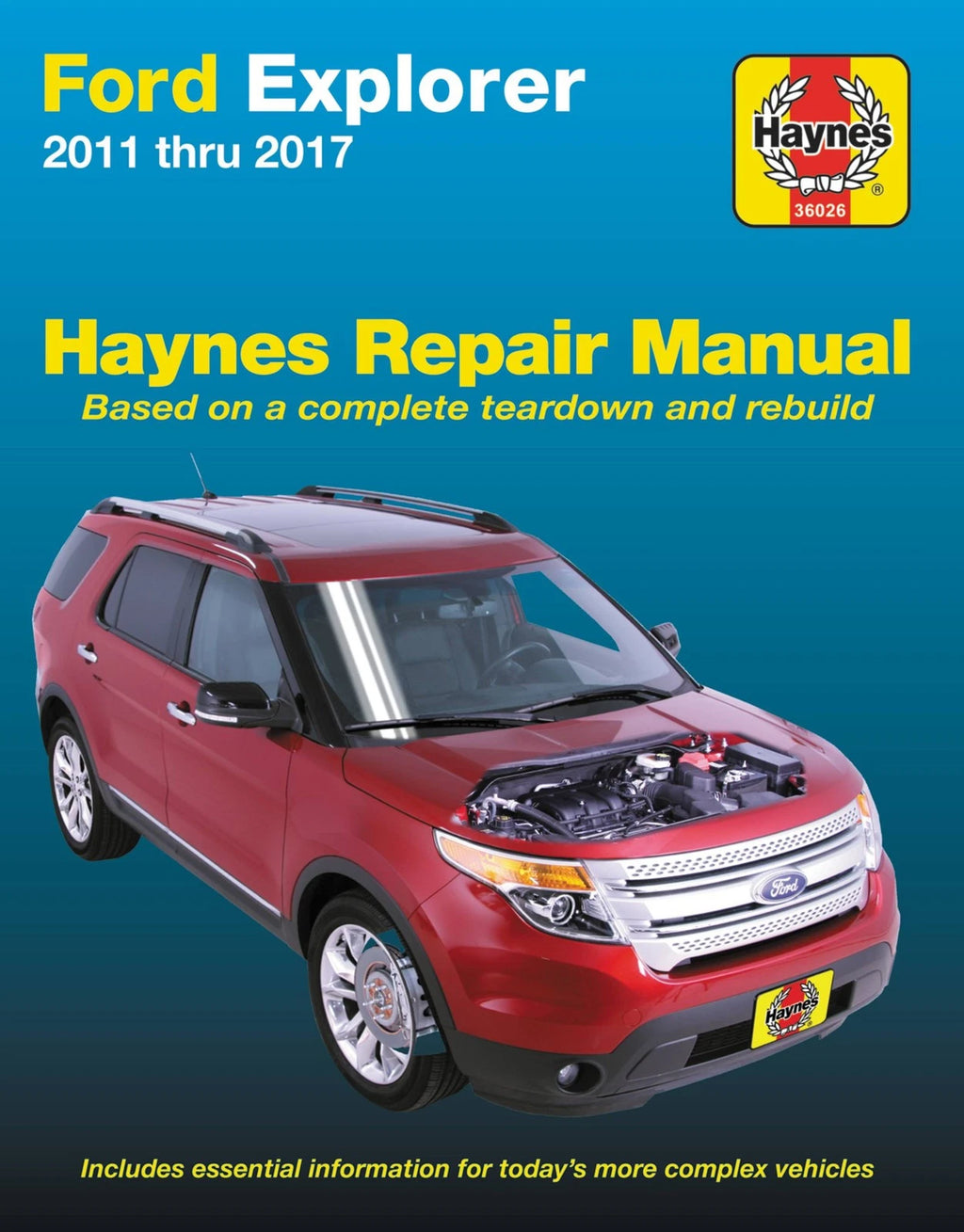 Haynes Repair Manual for Ford Explorer (2011-2017)