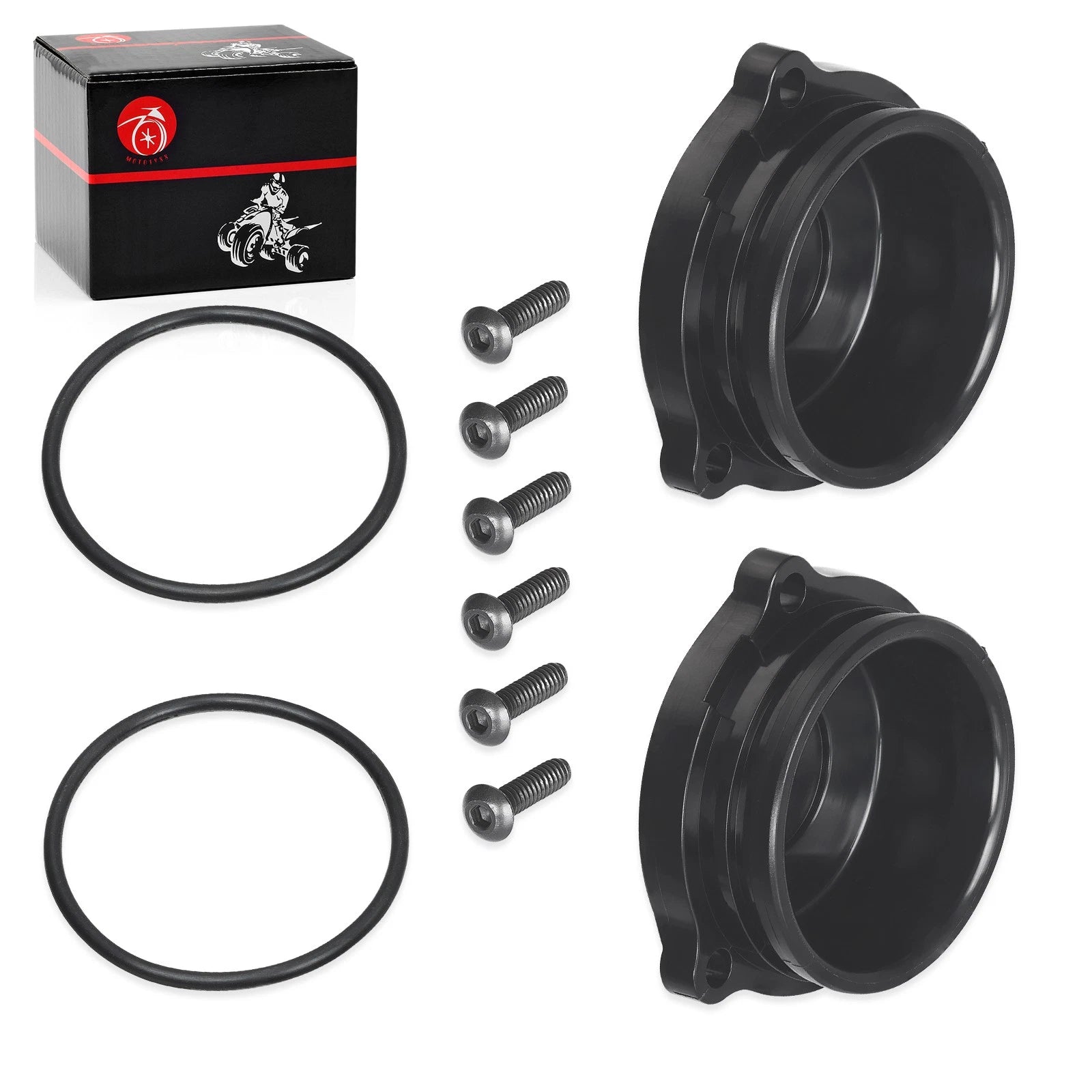 2X Front Wheel Hub Cap for Polaris Sportsman 500 4x4 (1996–2007) DUSE/RSE/HO