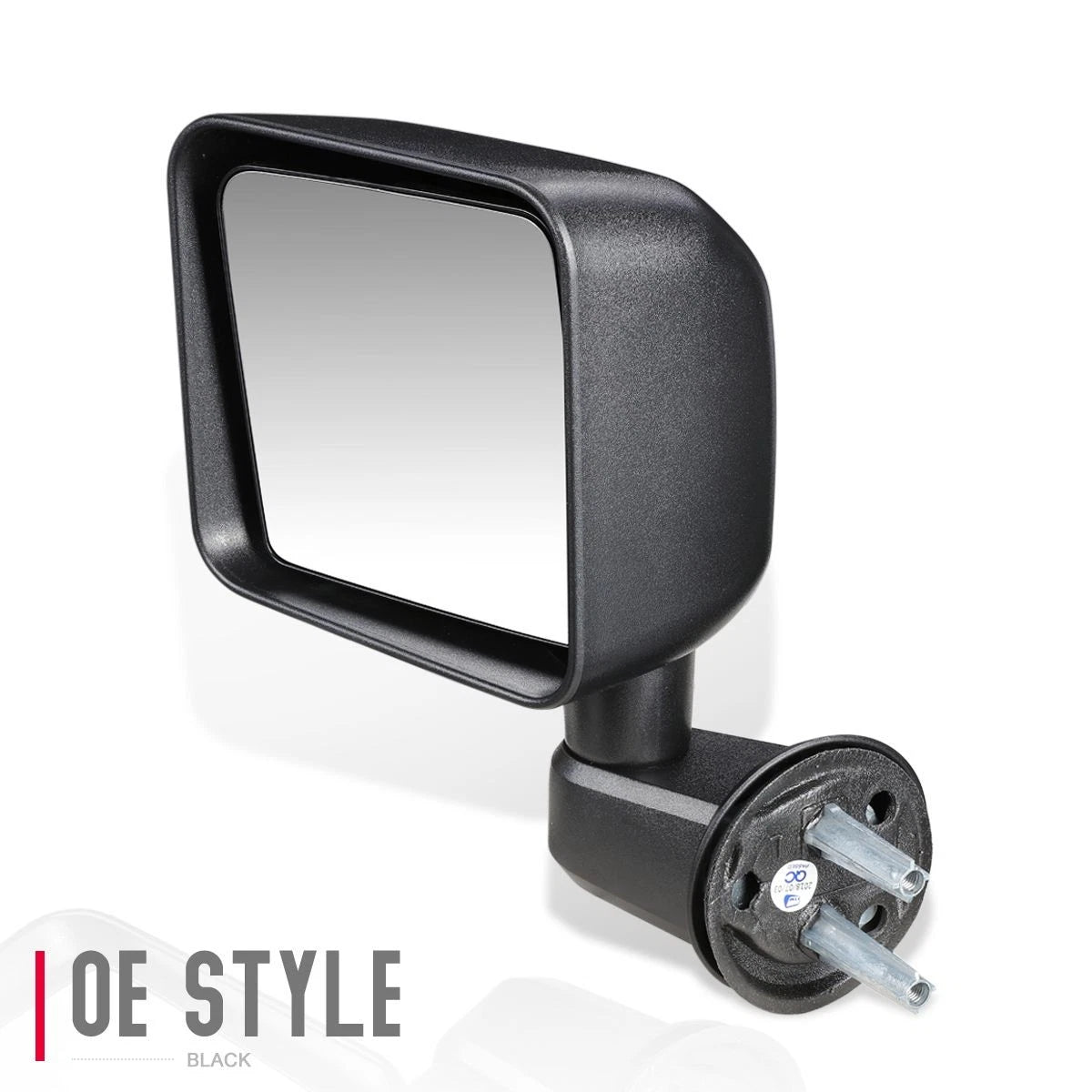 OE Style Manual Side View Door Mirror Left for Jeep Wrangler JK (2007–2018) CH1320271