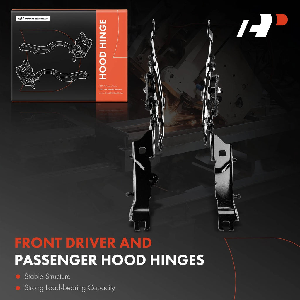 2X Hood Hinges for BMW F07 535i GT 550i GT xDrive (2010–2017)