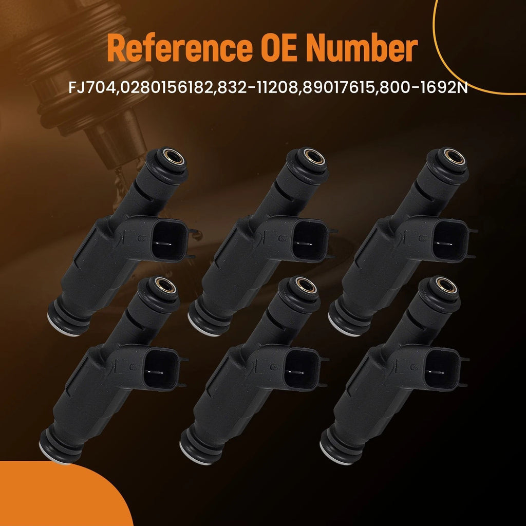 Fuel Injector Kit for Chevy Equinox 3.4L (2005–2009)
