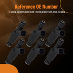 Fuel Injector Kit for Chevy Equinox 3.4L (2005–2009)