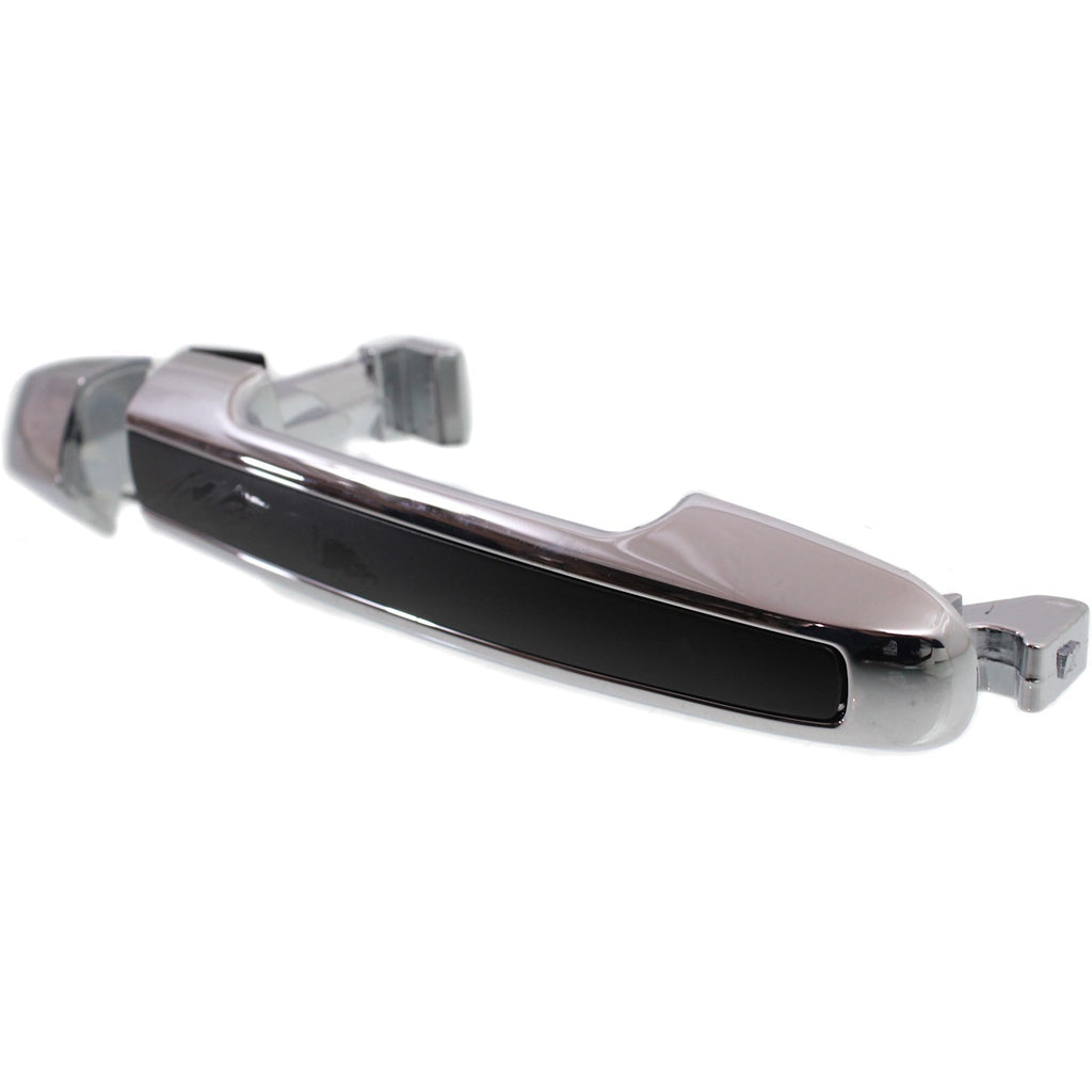 Front Outer Door Handle with Chrome Black Insert for Hyundai Sonata (2006–2010)