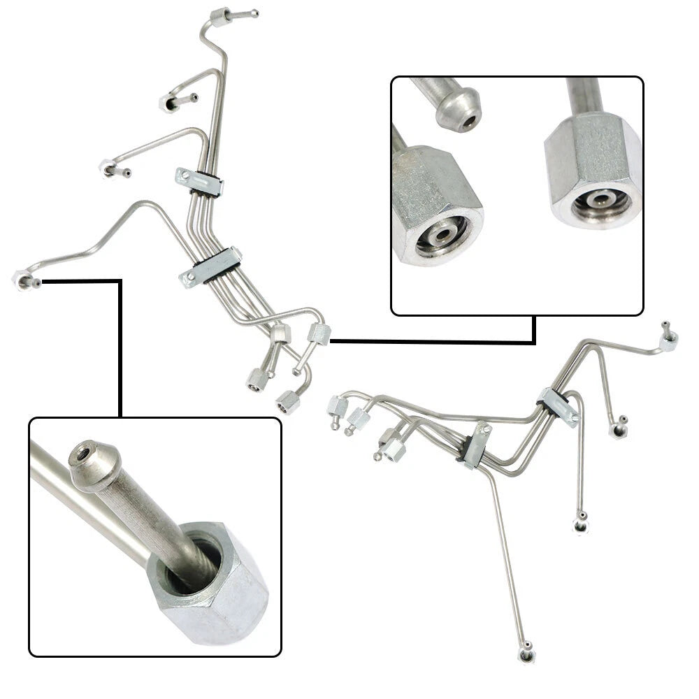 Fuel Injection Lines for Ford F-Series 6.9L 7.3L IDI Diesel (1983–1994)