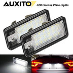 2X LED License Plate Lights for Audi A3 A4 S4 A6 A8 Quattro (2000–2023)
