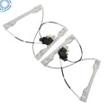 Set of 2 Window Regulators with Motor for Ford F150 F250 F350 F450 F550