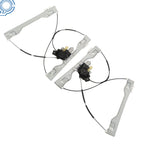 Set of 2 Window Regulators with Motor for Ford F150 F250 F350 F450 F550