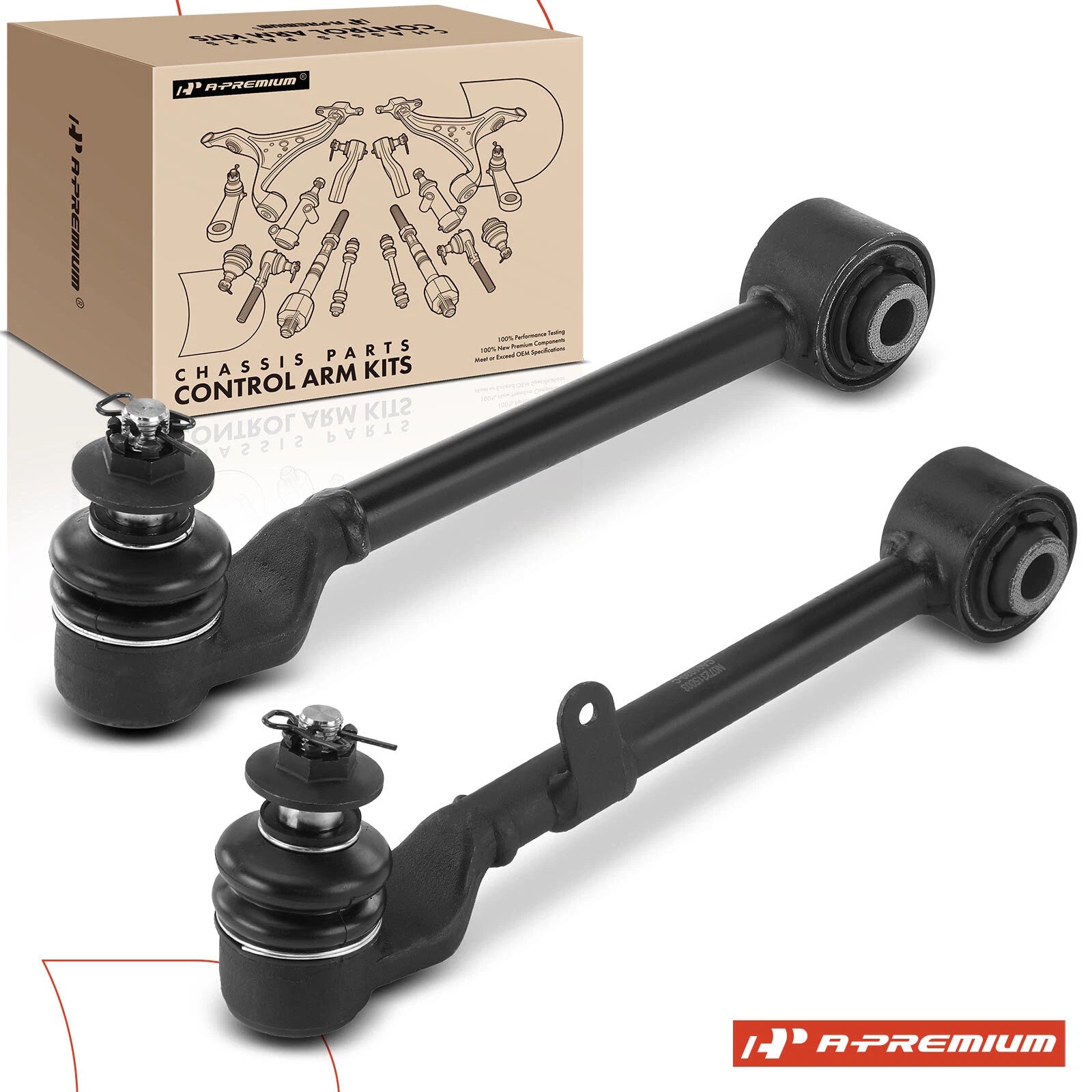 2X Rear Upper Control Arm with Ball Joint for Honda Pilot (2003–2021)