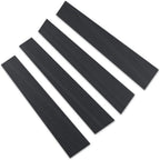 Luxury Pillar Post Trim 4pc Brushed Matte Black for Ram 1500 Crew (2019–2021)