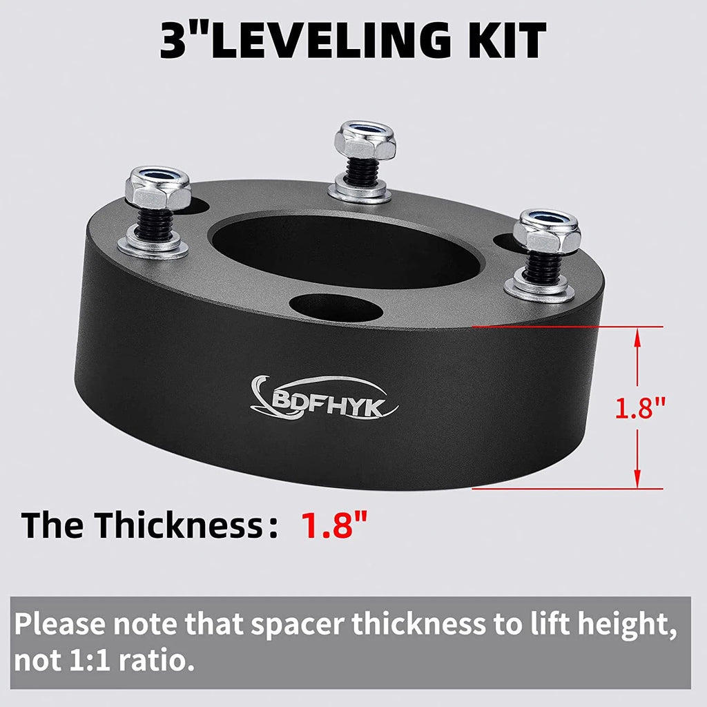 3" Front Leveling Lift Kit for Chevy Silverado 1500 GMC Sierra 1500 (2007-2023)