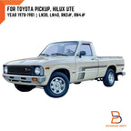 Front Blinker Indicator Lenses for Toyota Hilux RN30 LN30 (1978-1981)