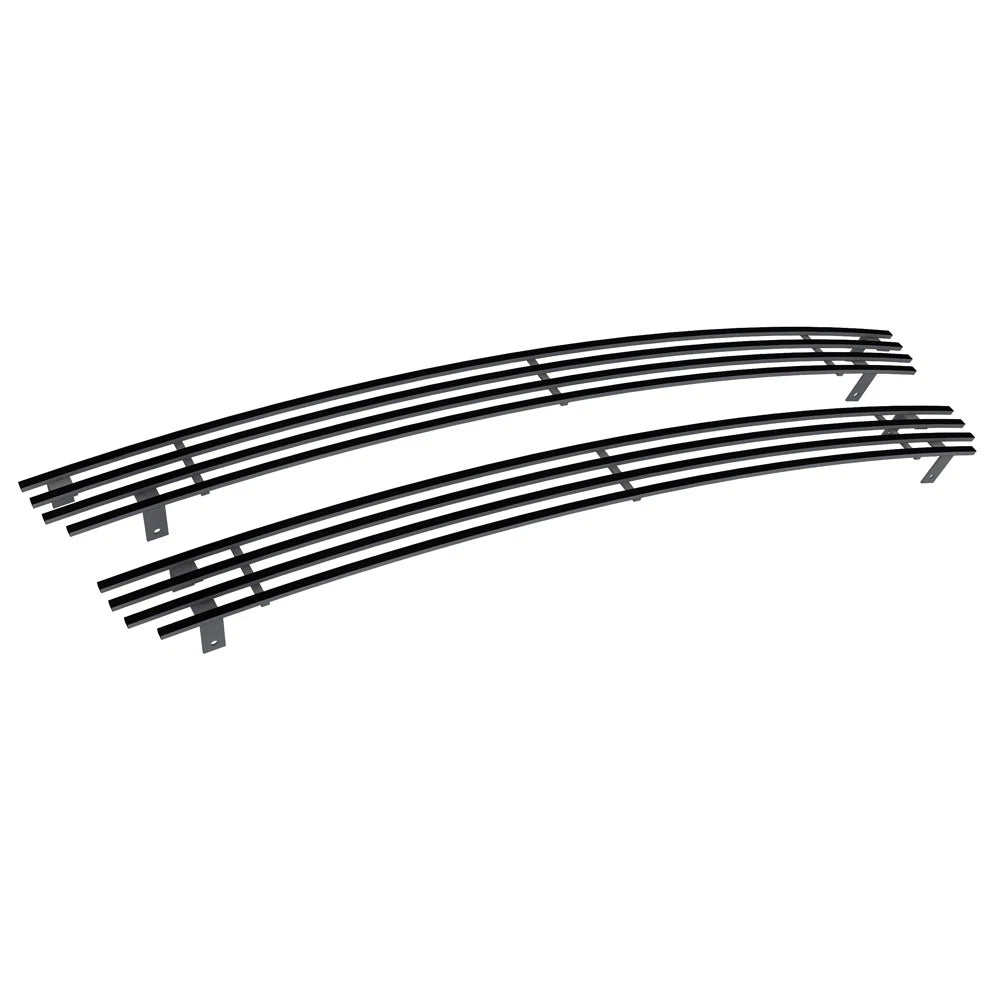 Upper Black Billet Grille Insert for Chevy Silverado 1500 (1999–2002)