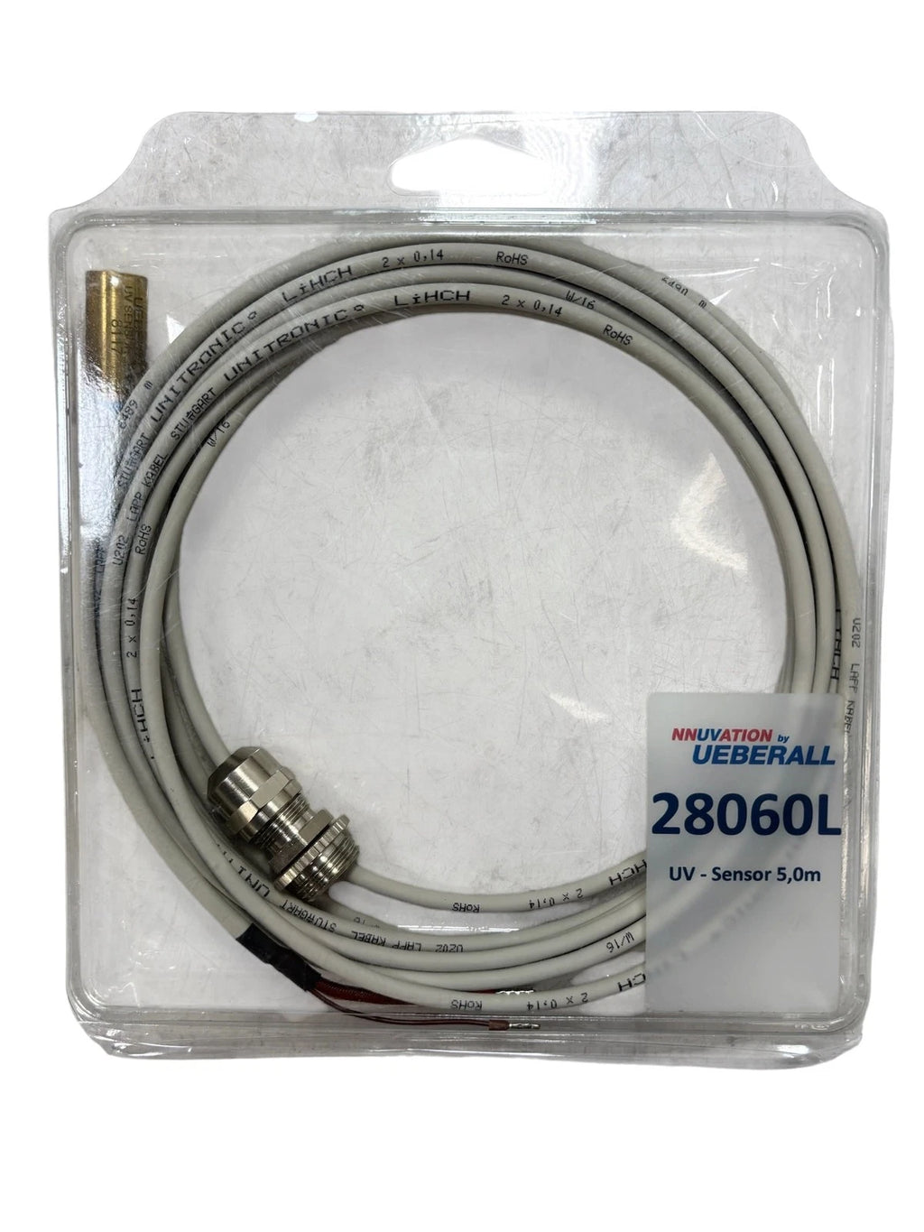UV Sensor for UBK Series UV Sterilizers (5m Cable)