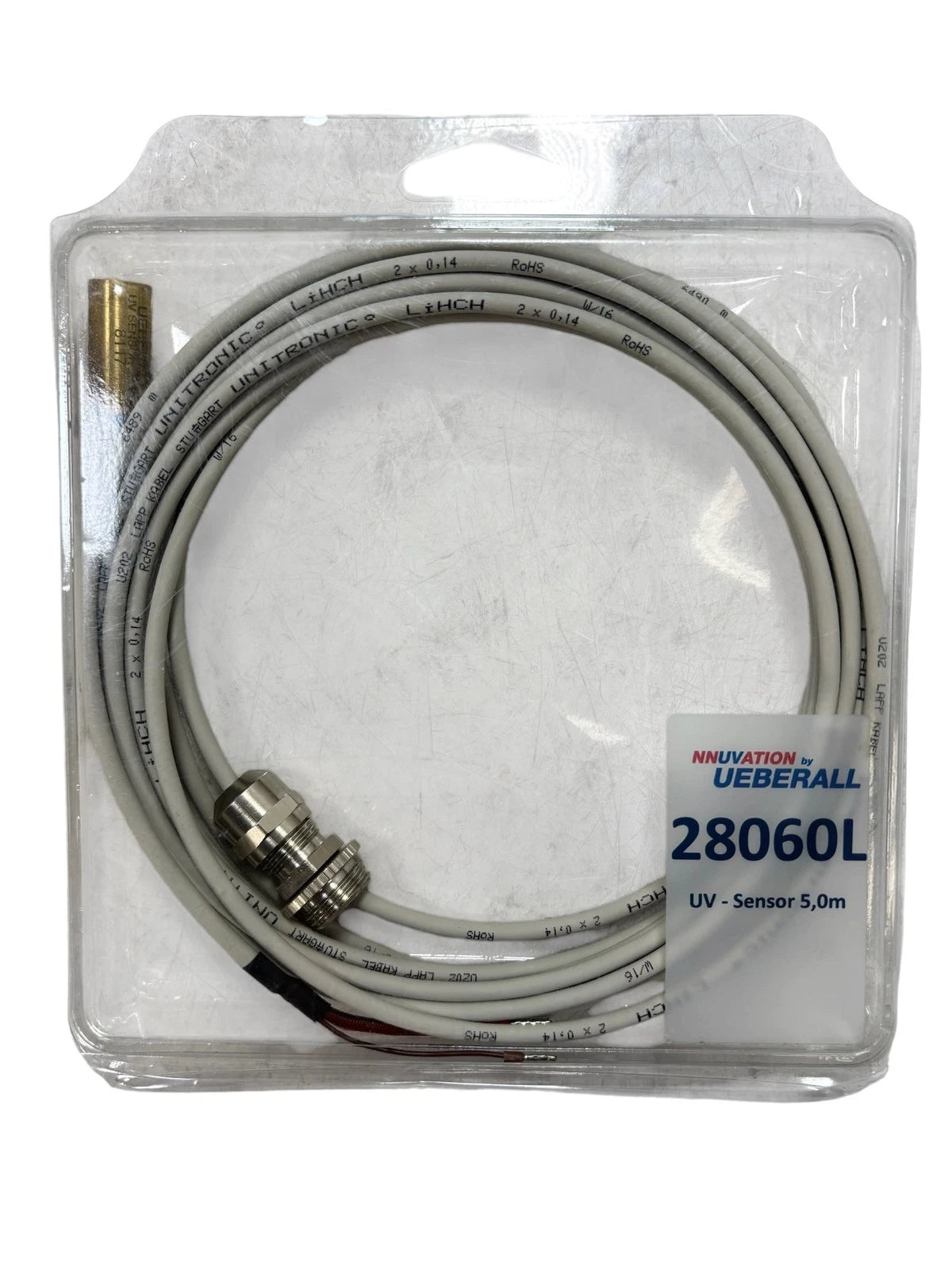 UV Sensor for UBK Series UV Sterilizers (5m Cable)