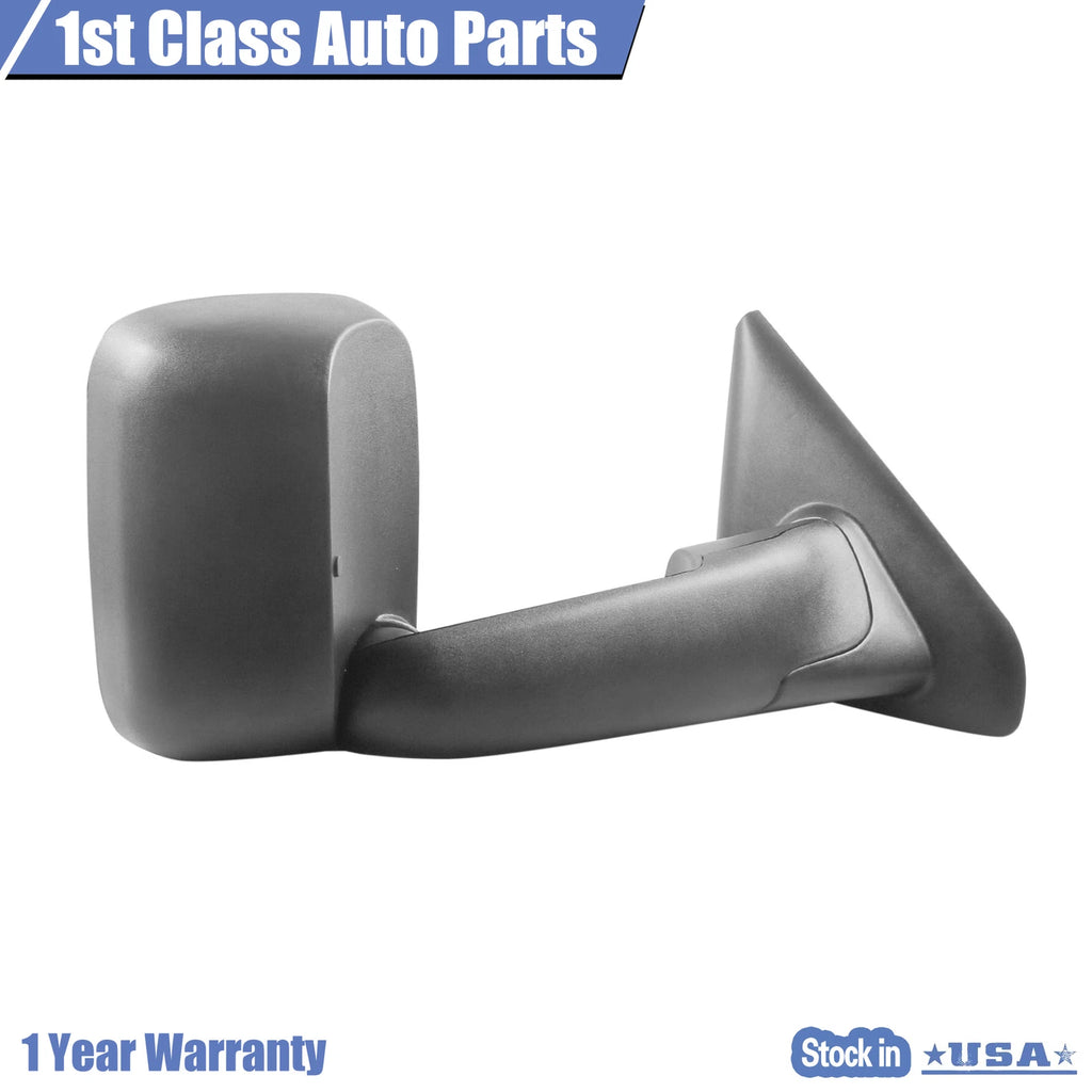 Pair Heated Flip Up Towing Mirrors for Dodge Ram (2002-2009)