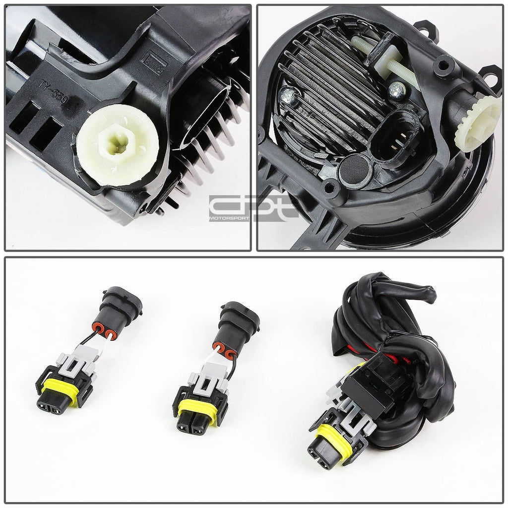 LED Bumper Fog Lights + Switch for Toyota Camry/RAV4/Matrix, Lexus RX/IS (2006–2013)