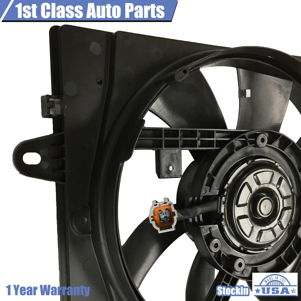 Front Radiator Cooling Fan Assembly for Nissan Sentra (2007–2012)