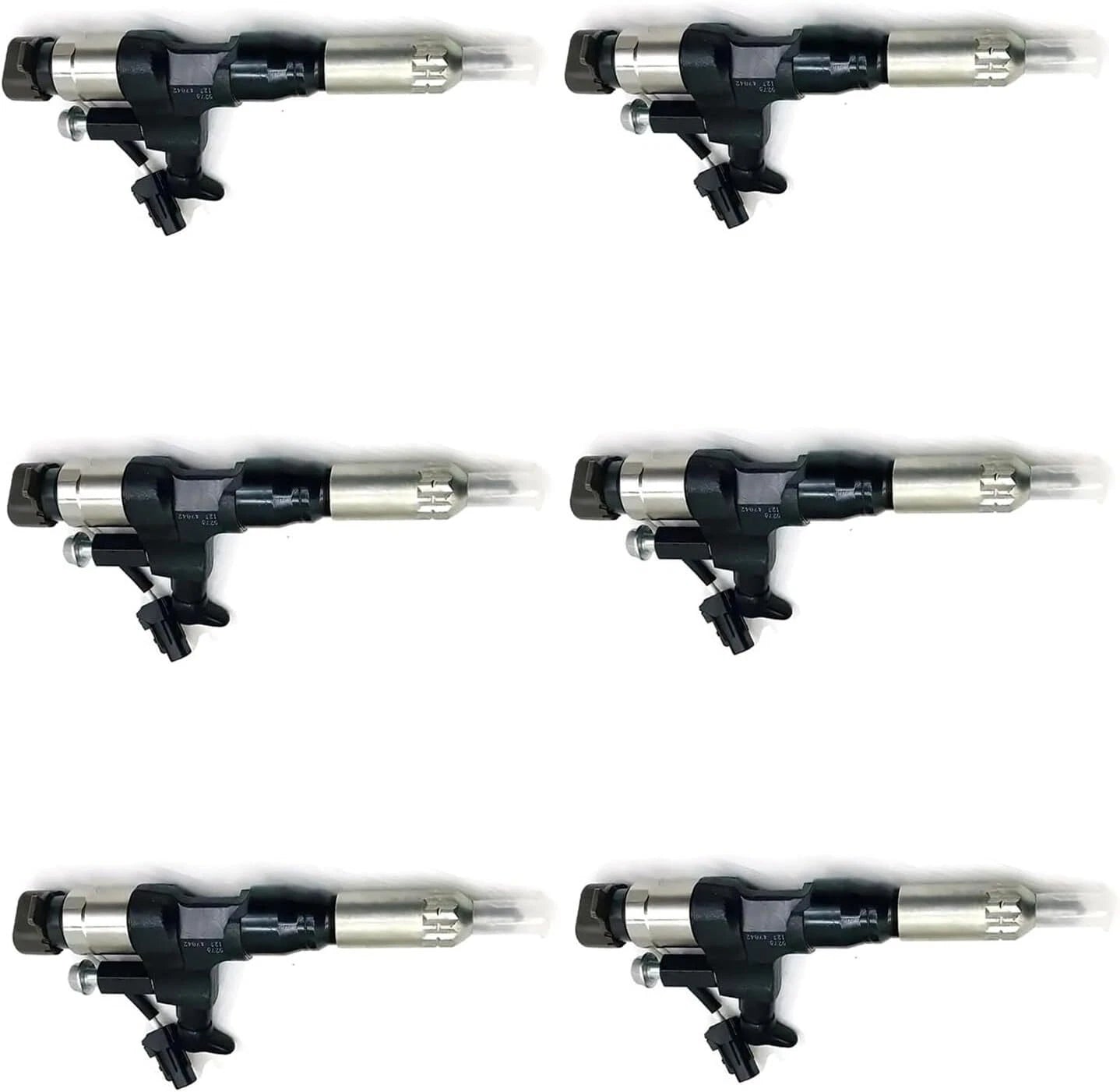 6X Fuel Injectors 095000-6583 23670-E0290 for Hino J08E (2008–2015)