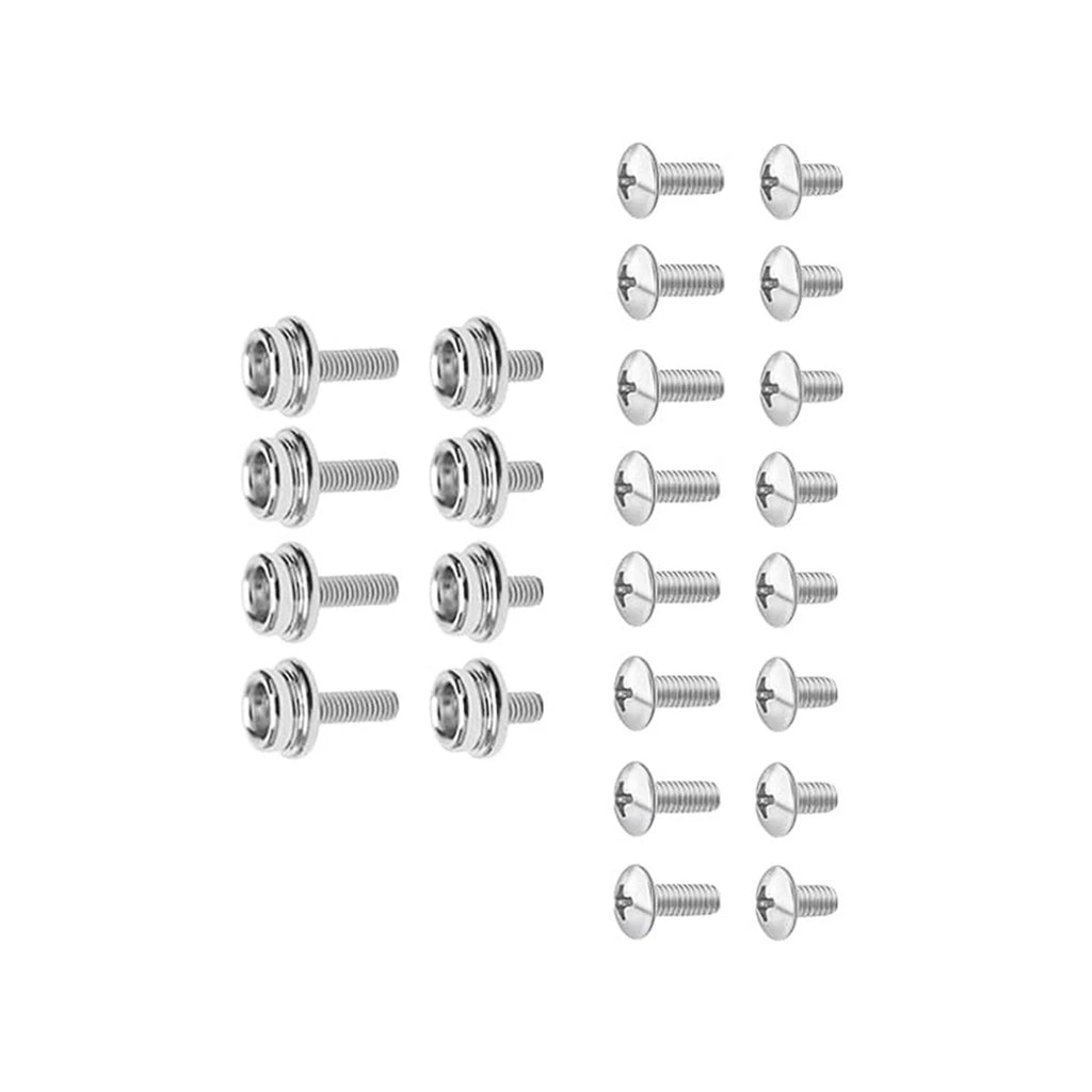 12PCS Helmet Screws for Football Baseball Softball - Stainless Steel 10mm 12mm