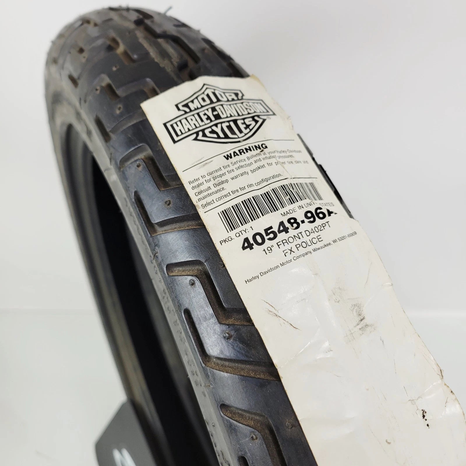 Front Tire MM90-19 for Harley Davidson FXR Police (1996) 40548-96A