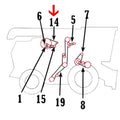 Belt for John Deere 9400 9510 9550 9600 9650 (1994–2007)