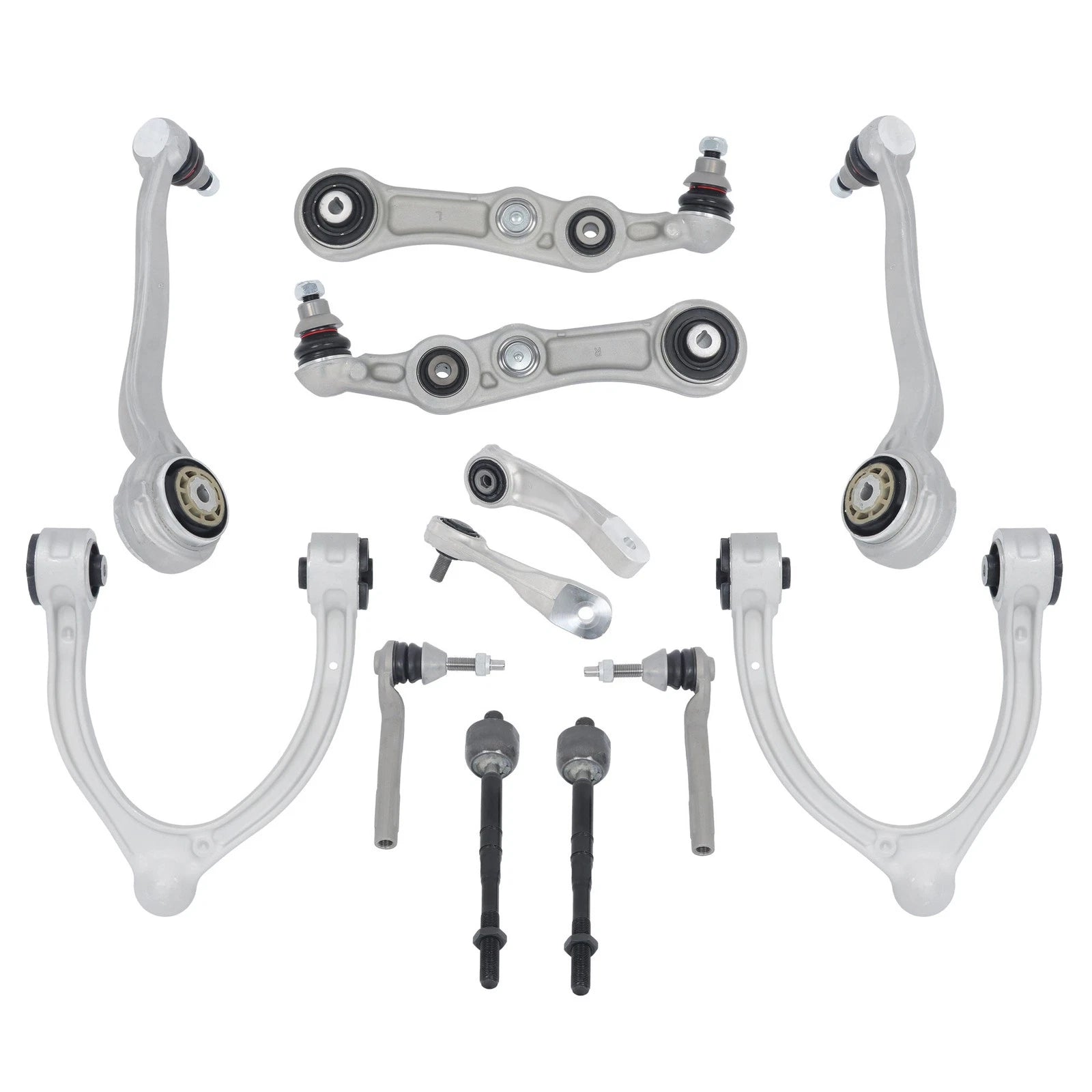 Set of 12 Front Suspension Control Arm Kits for Mercedes Benz C300 (2015–2020)