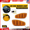 Set of 2 Amber Fender Side Marker Lights for Jeep Renegade (2015–2023)