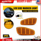Set of 2 Amber Fender Side Marker Lights for Jeep Renegade (2015–2023)