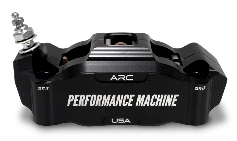 Set of 4 Performance Machine Race Series Radial Mount Calipers for Right Side