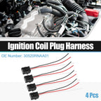 Set of 4 Ignition Coil Connectors for Honda CR-V (2015–2019) No. 30520RNAA01