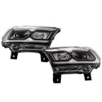 Front Bumper Grille Kit with Fog Light for Dodge Durango (2021–2023)