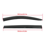 Set of 4 Window Visors for Toyota Sienna (2021–2024) Rain Guard Vent Shade