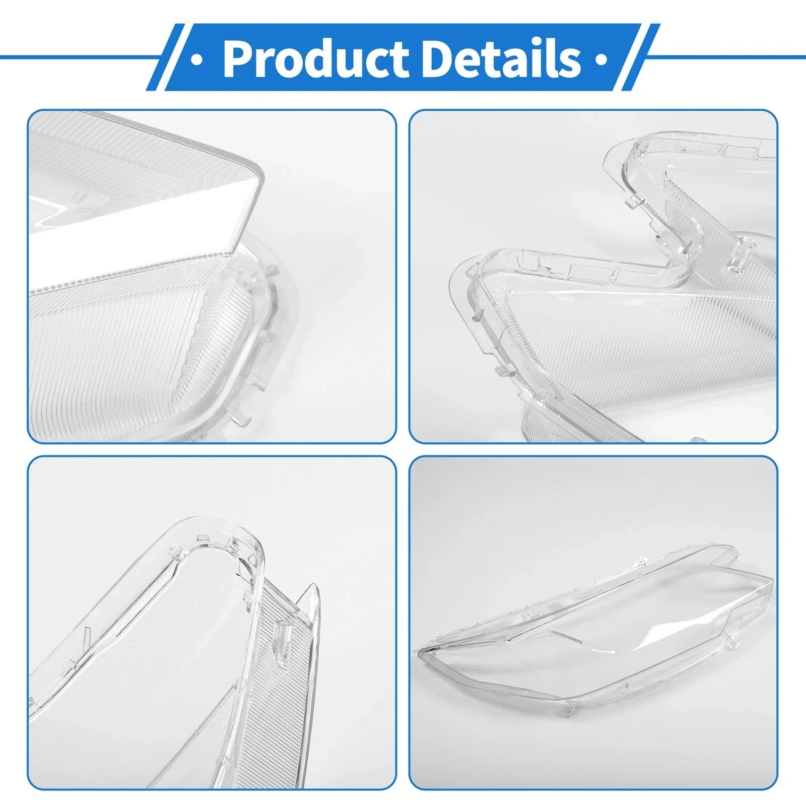 Car Front Right Headlight Lens Cover for Honda CRV (2015-2016)